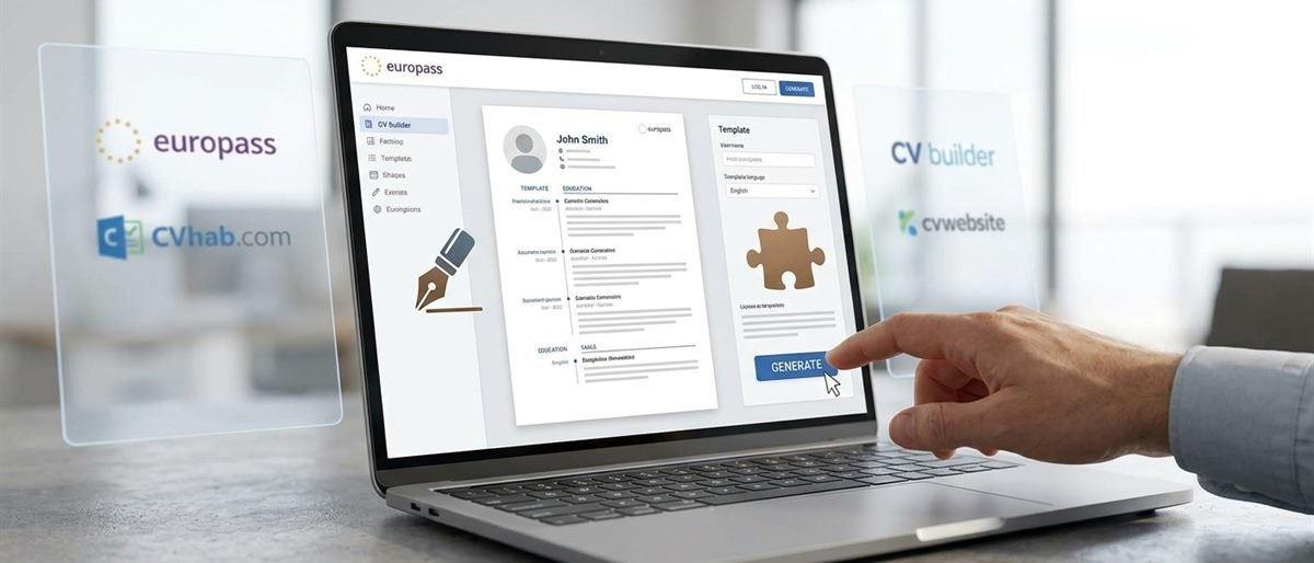 Europass y otras webs para generar tu currículum