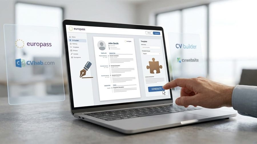 Europass y otras webs para generar tu currículum