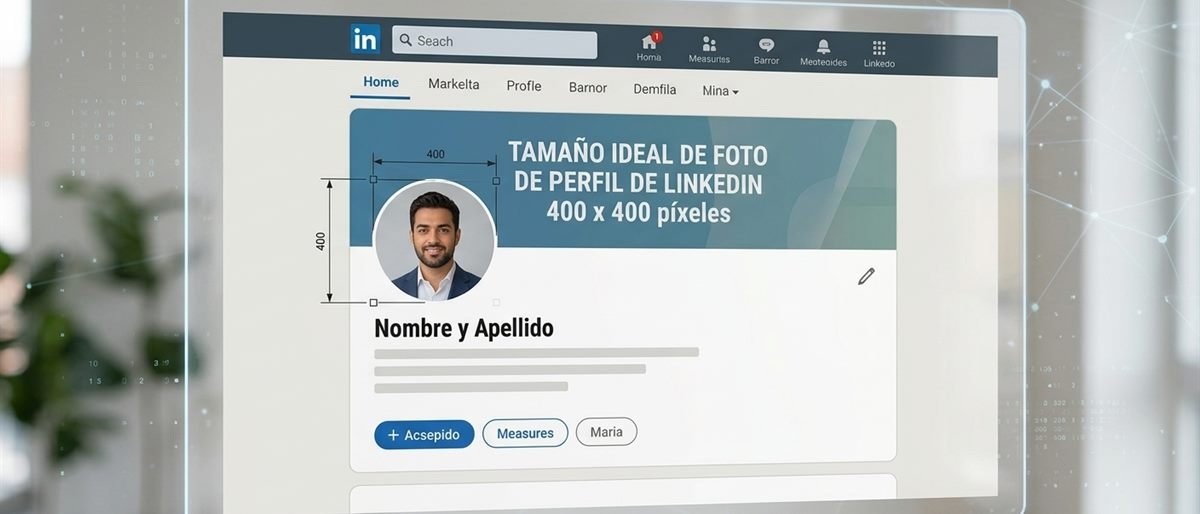 Tamaño de foto de LinkedIn