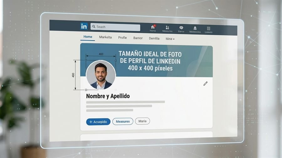 Tamaño de foto de LinkedIn